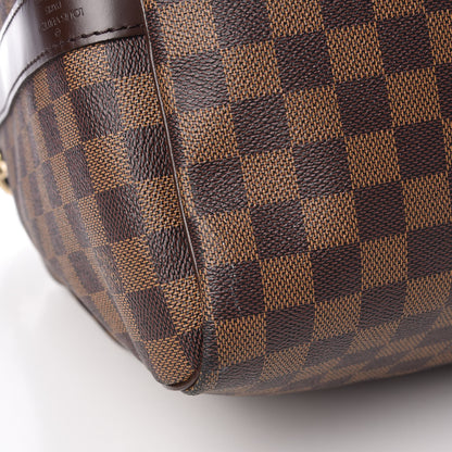Louis Vuitton Damier Ebene Keepall Bandouliere 55 10 of 12