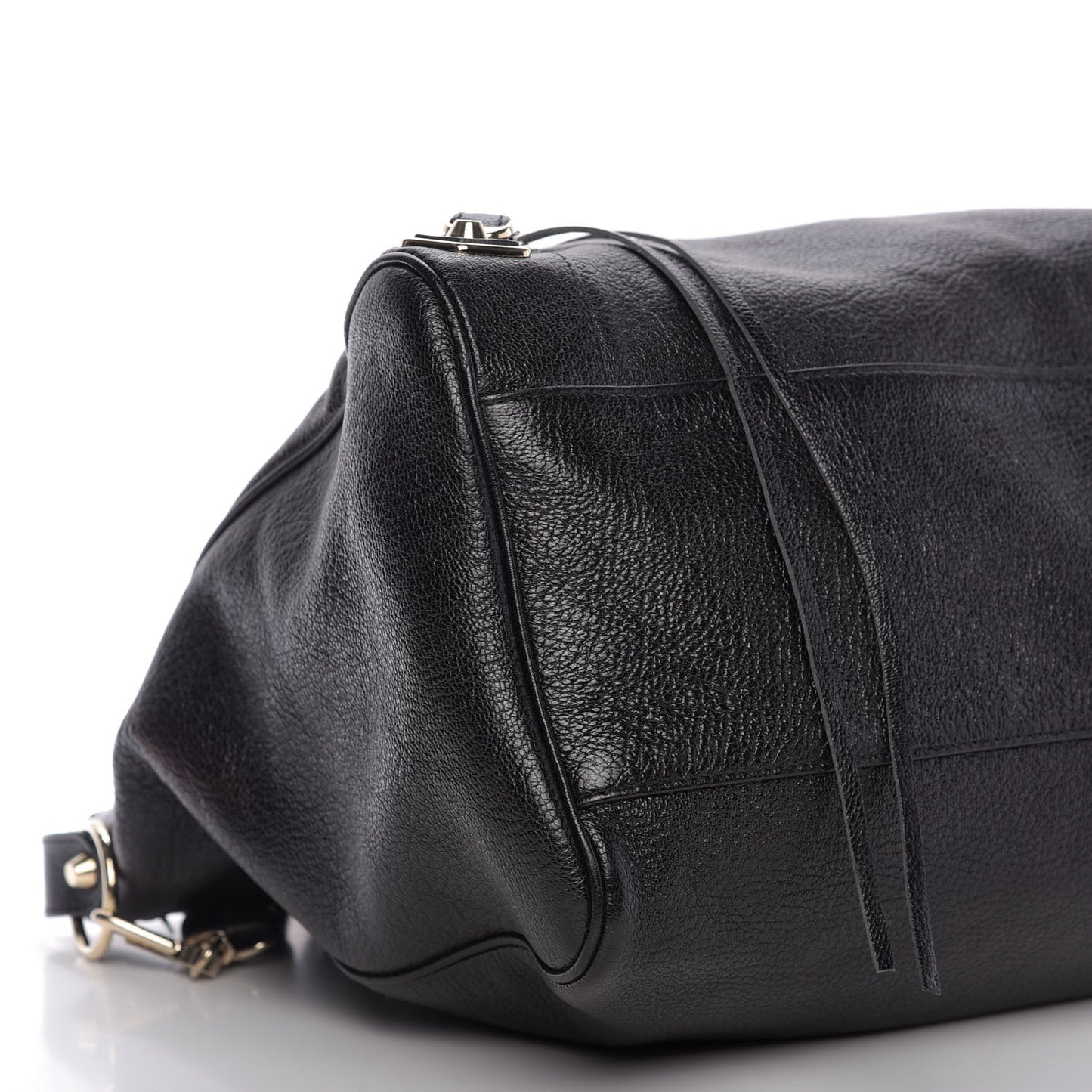 Chevre Gold Metallic Edge Hardware Velo Black