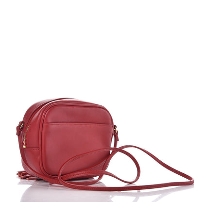 Saint Laurent Nappa Monogram Blogger Bag New Red 3 of 6