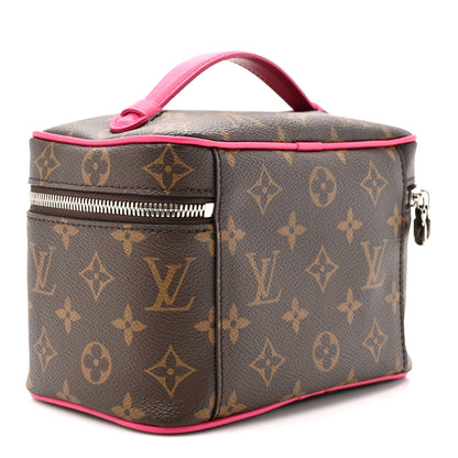 Louis Vuitton Monogram Macassar Nice Mini Pondichery Pink 3 of 6
