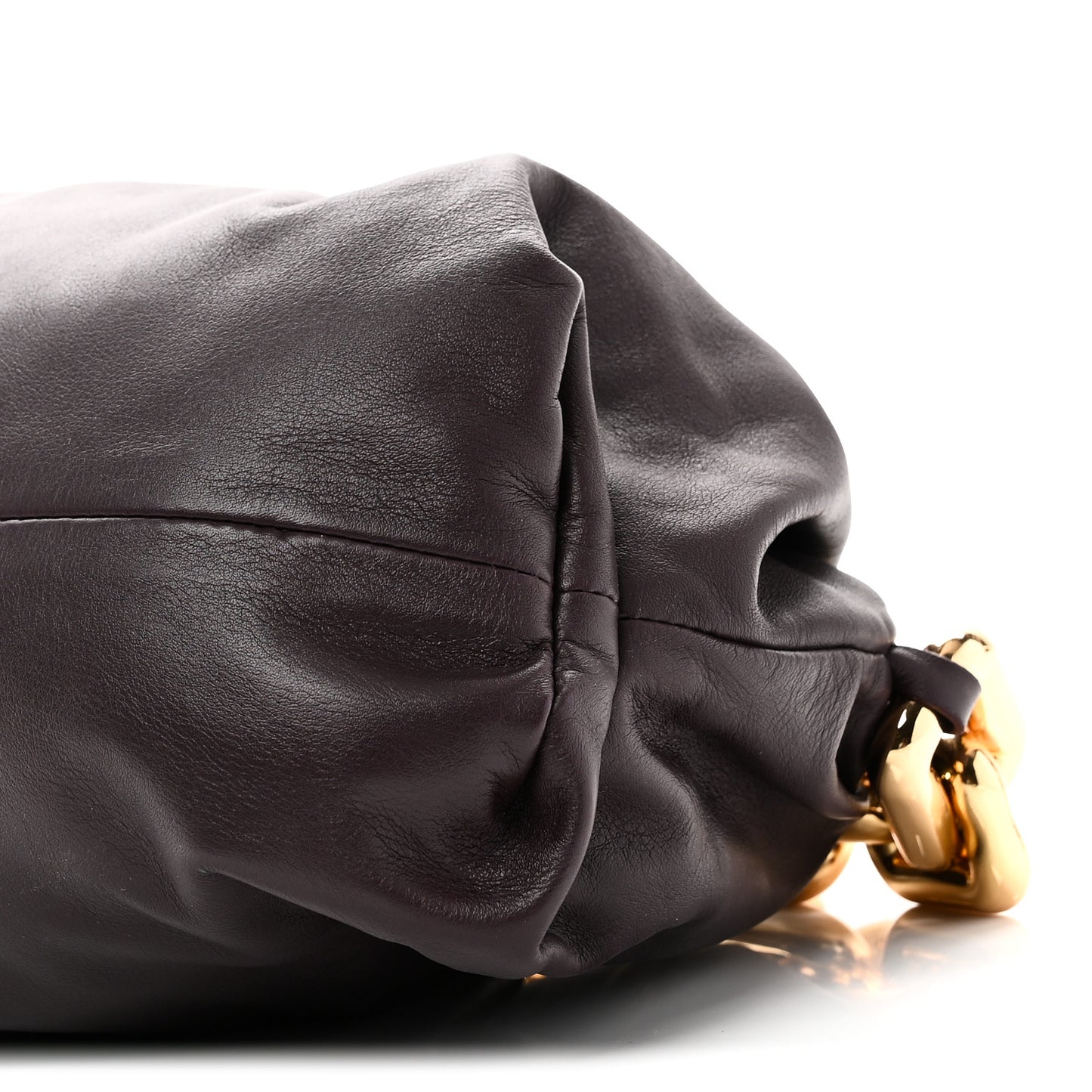 Calfskin The Pouch Chain Grape