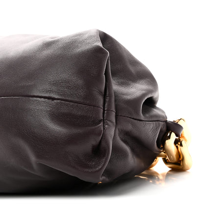 Bottega Veneta Calfskin The Pouch Chain Grape 10 of 10
