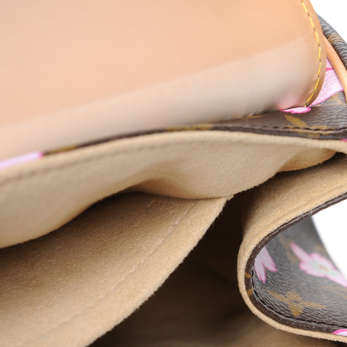 Monogram Cherry Blossom Sac Retro Bag Brown