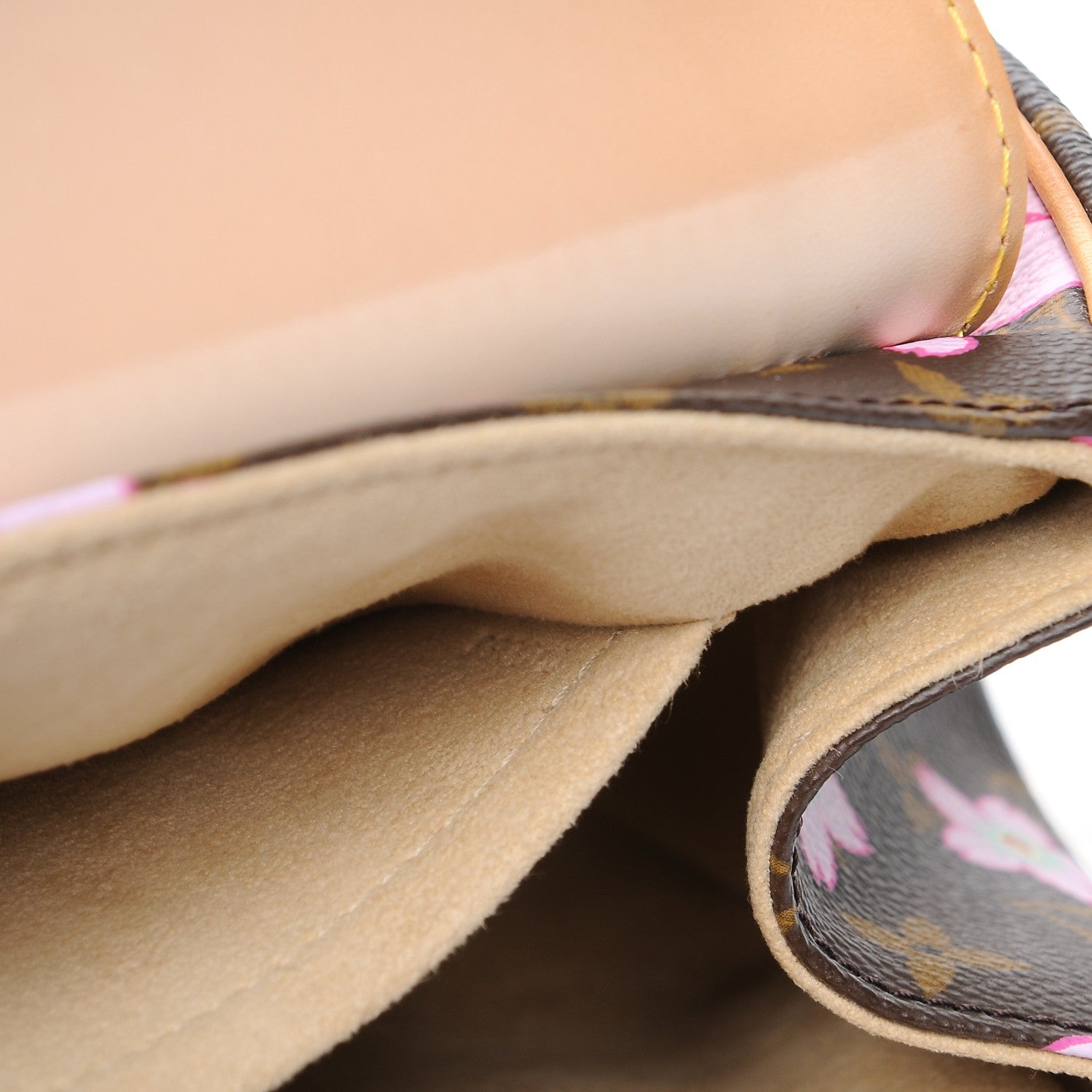 Louis Vuitton Monogram Cherry Blossom Sac Retro Bag Brown 7 of 7