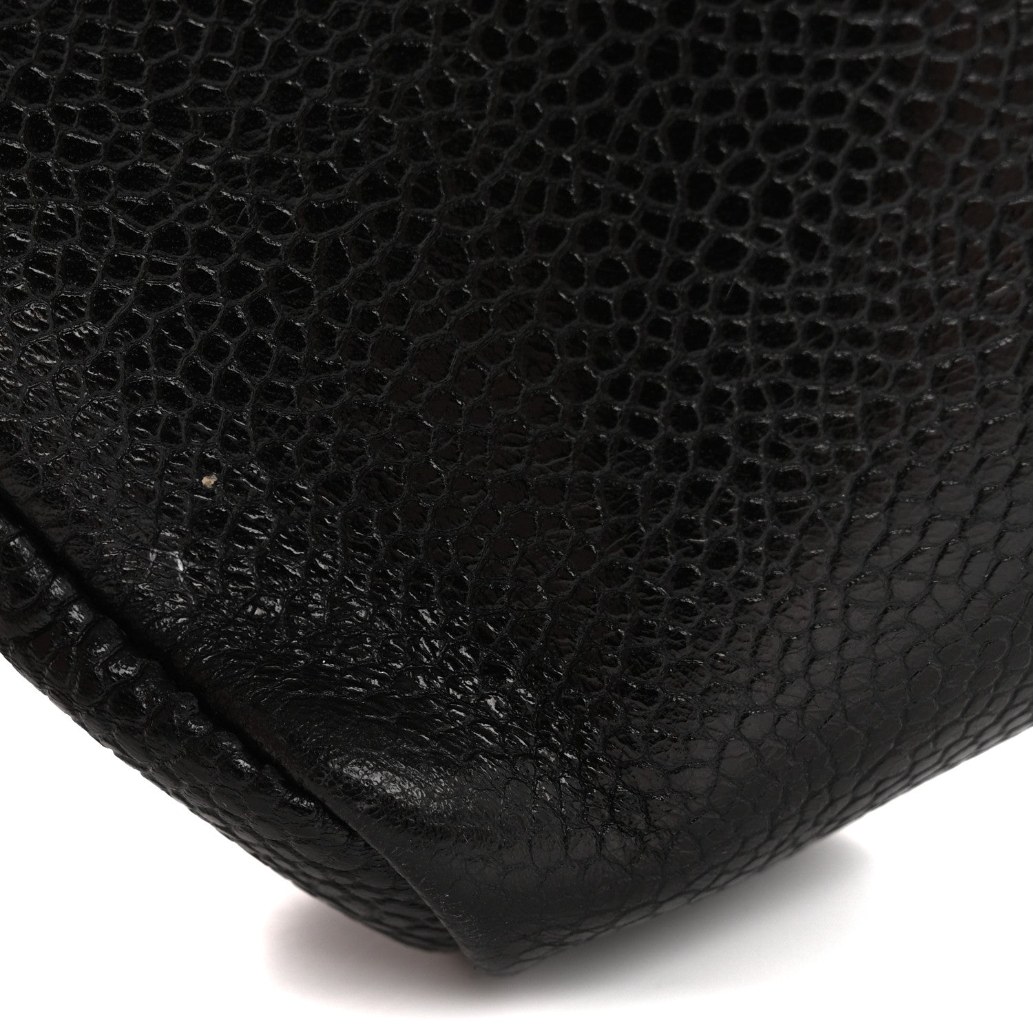 Chanel Caviar Timeless CC Cosmetic Pouch Black 9 of 13
