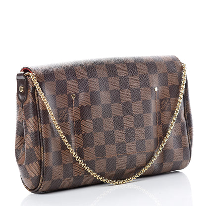 Louis Vuitton Damier Ebene Favorite MM 3 of 11