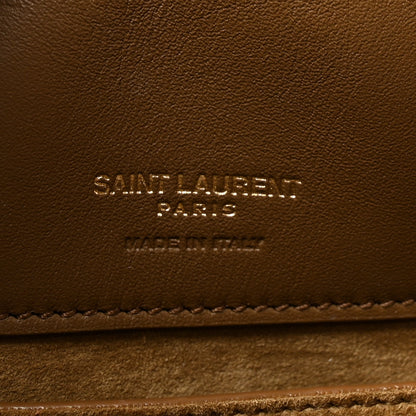 Saint Laurent Suede Le 37 Small Bucket Bag Golden Leaf 6 of 9