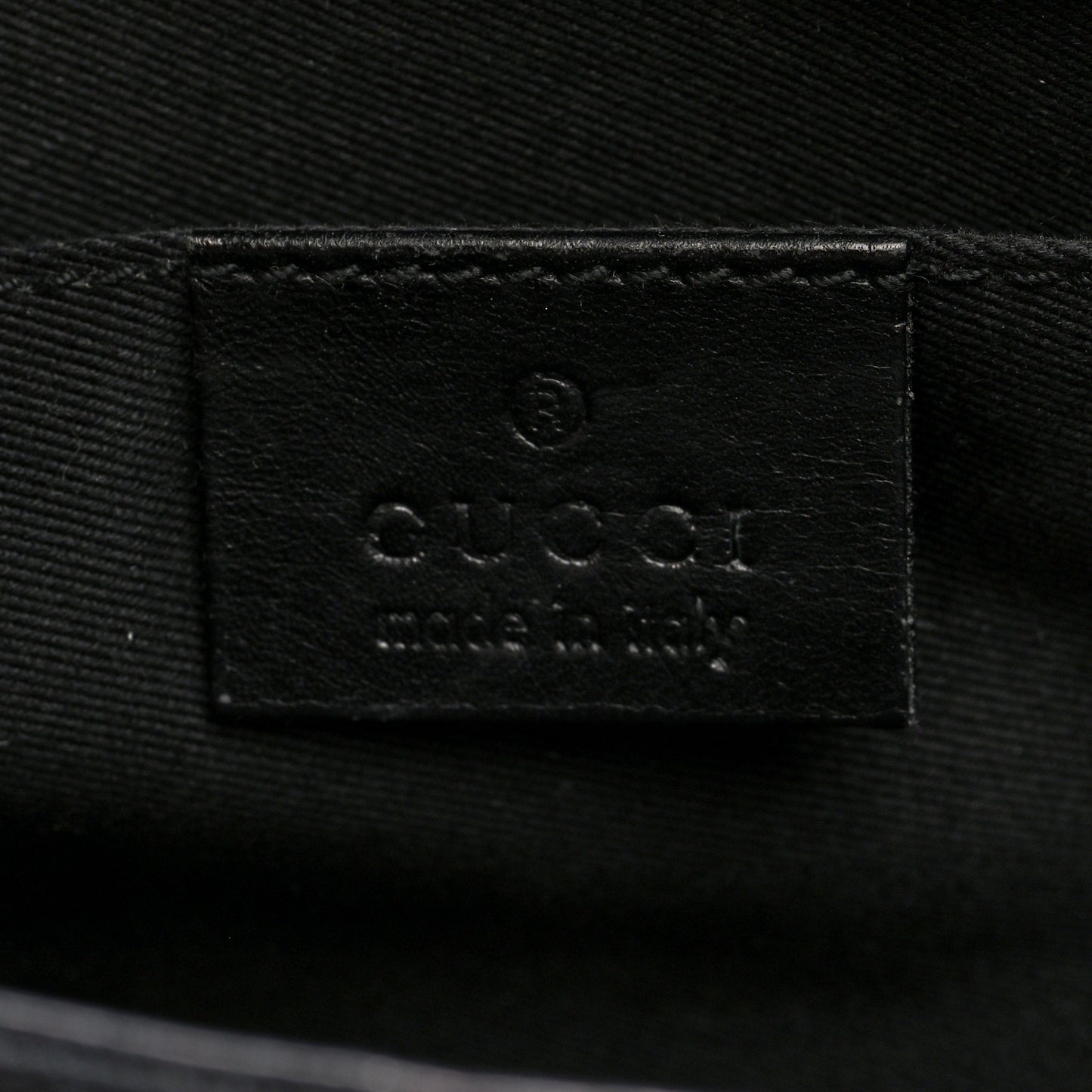 Monogram Studded Horsebit Clutch Black