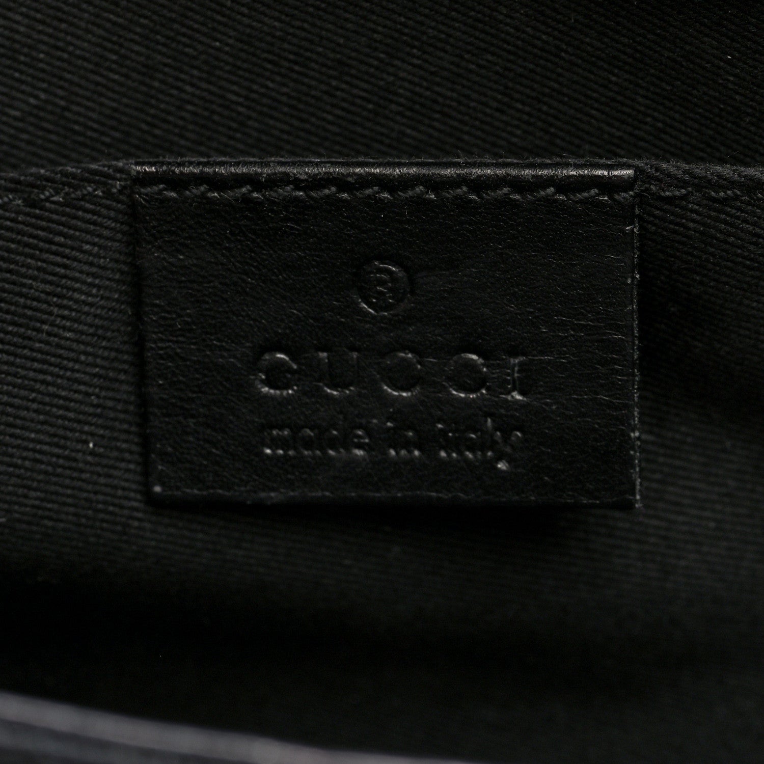 Gucci Monogram Studded Horsebit Clutch Black 6 of 10