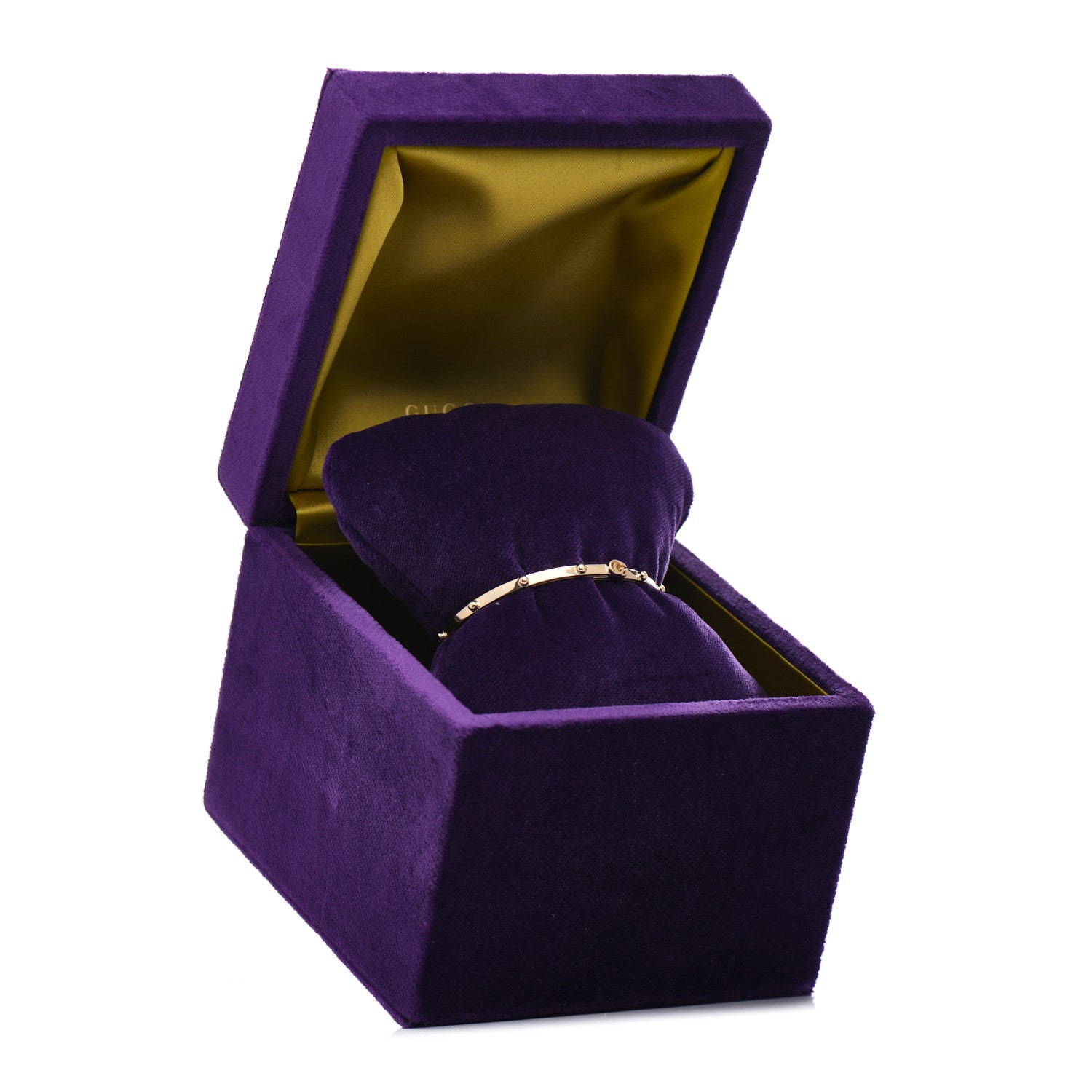 Gucci 18K Yellow Gold XS Running Bracelet 5 of 5