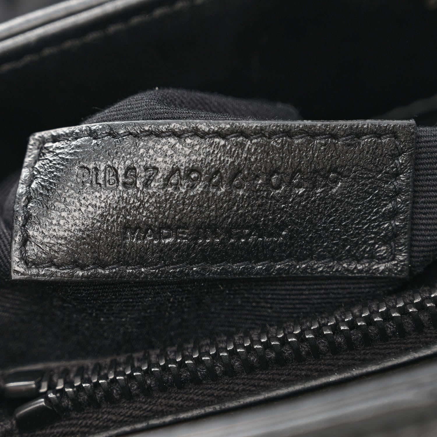 Saint Laurent Calfskin Y Quilted Monogram Monochrome Medium Loulou Chain Satchel Black 7 of 10