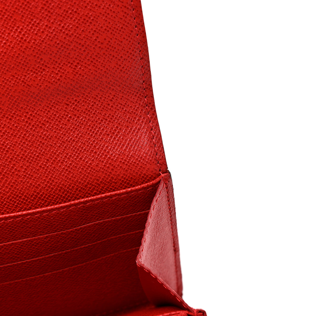 Monogram Groom Sarah Wallet Red