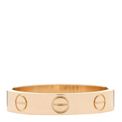 Cartier 18K Yellow Gold 3.5mm LOVE Wedding Band Ring 52 6 3 of 4