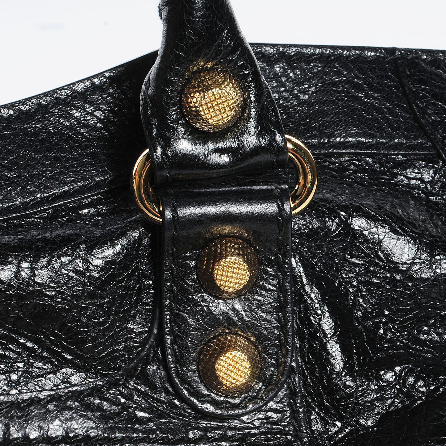 Agneau Giant 12 Gold Hardware City Black