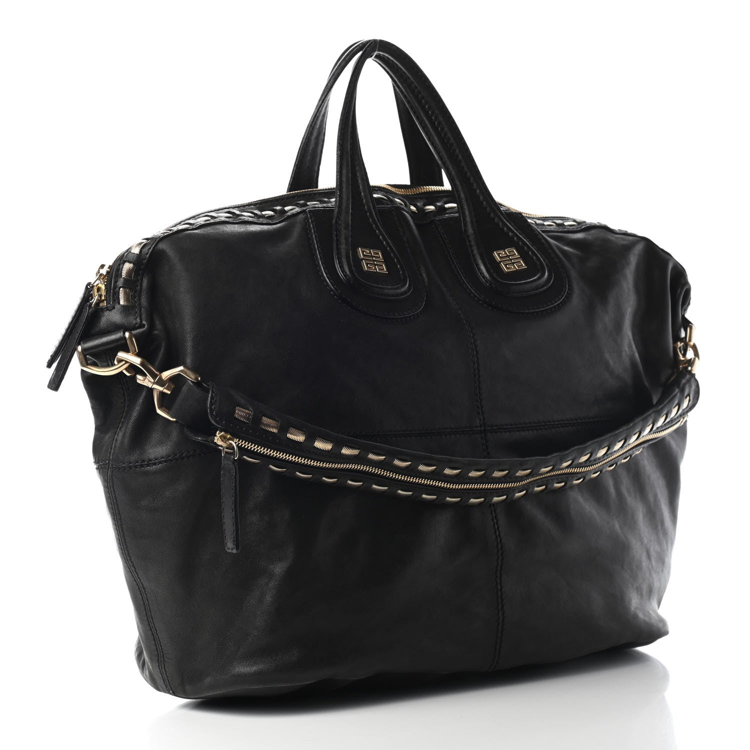 Givenchy Sugar Goatskin Large Chain Nightingale Black 3 of 10