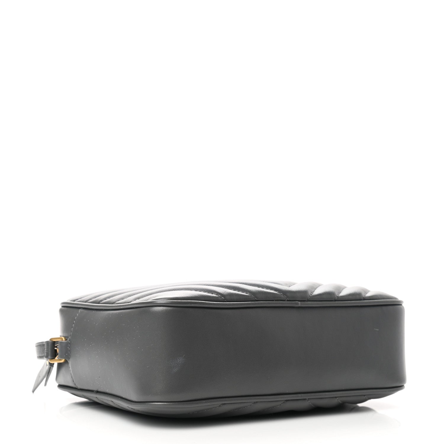 Saint Laurent Calfskin Matelasse Monogram Lou Camera Bag Storm 4 of 10