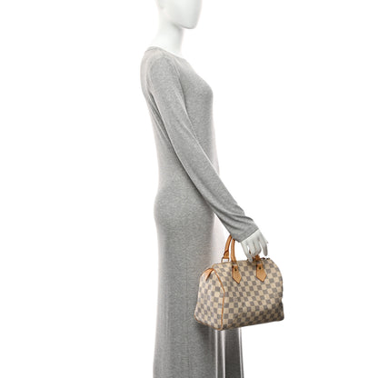 Louis Vuitton Damier Azur Speedy 25 2 of 10