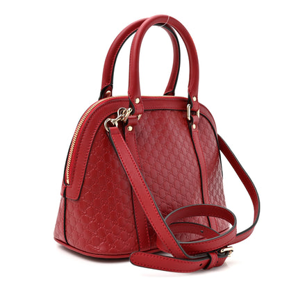 Gucci Soft Microguccissima Mini Dome Bag Rosso 2 of 11