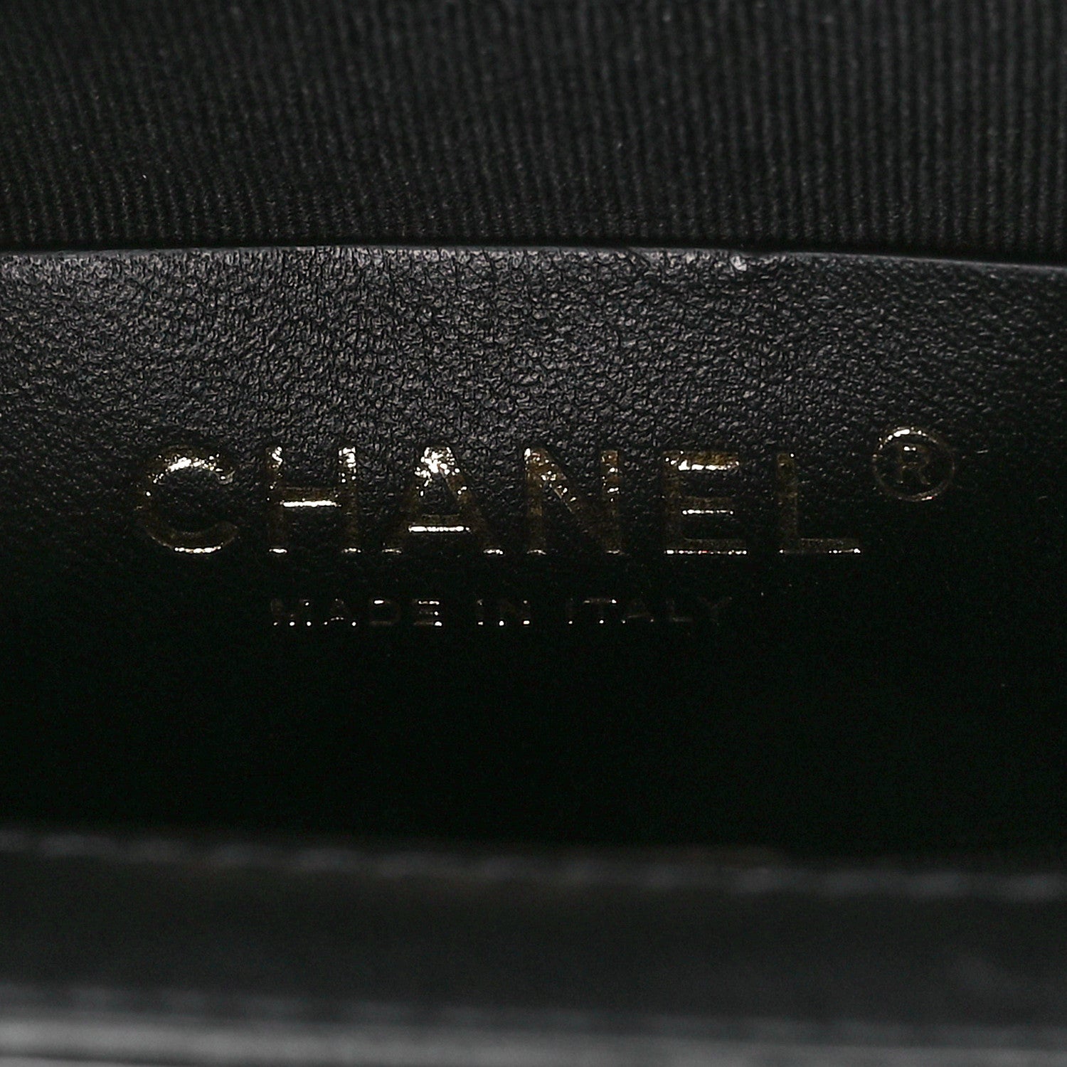 Chanel Patent Quilted Mini Graphic Catch Flap Black 6 of 13