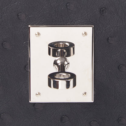 Hermes Ostrich Birkin 30 Black 24 of 33