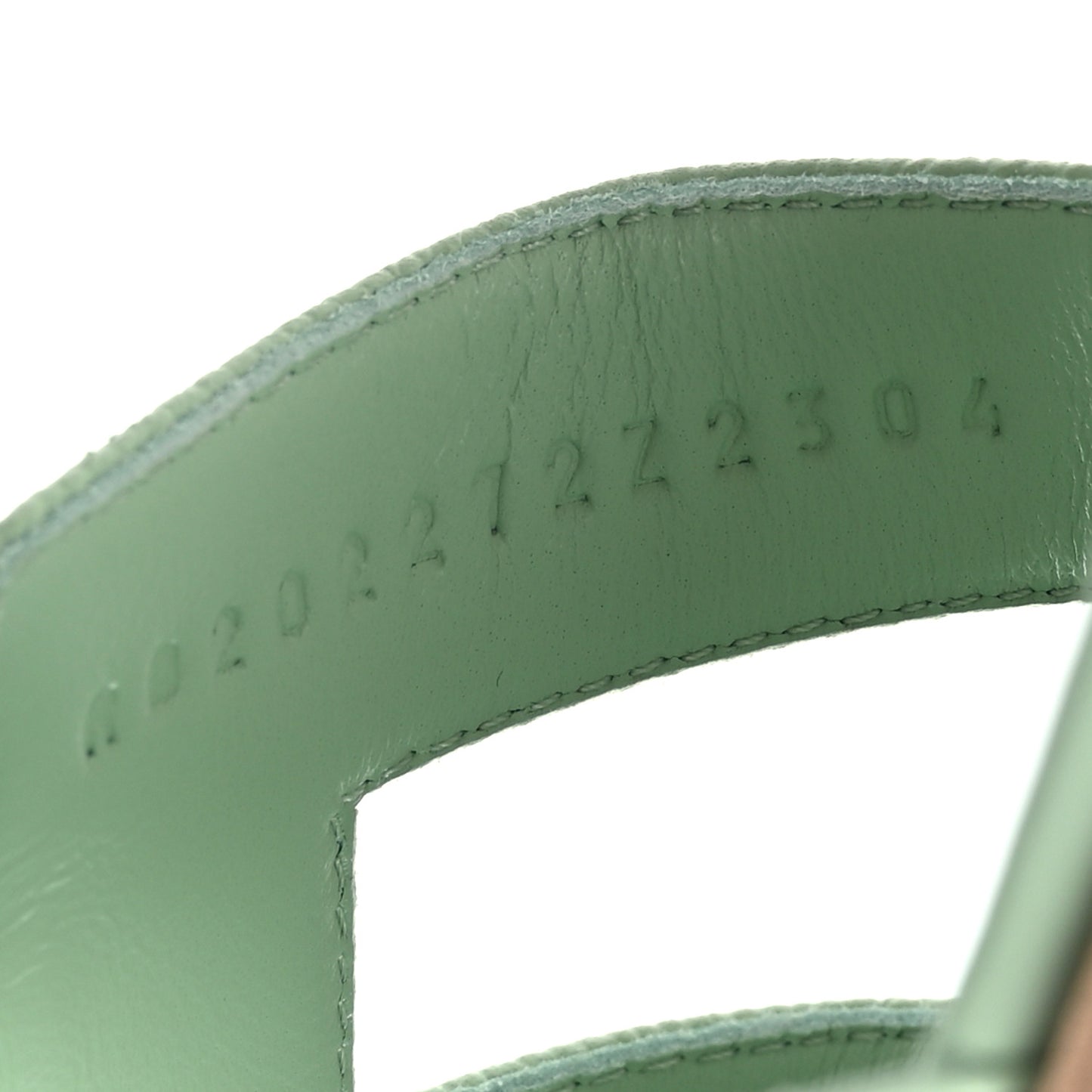 Epsom Oran Sandals 38 Vert Jade