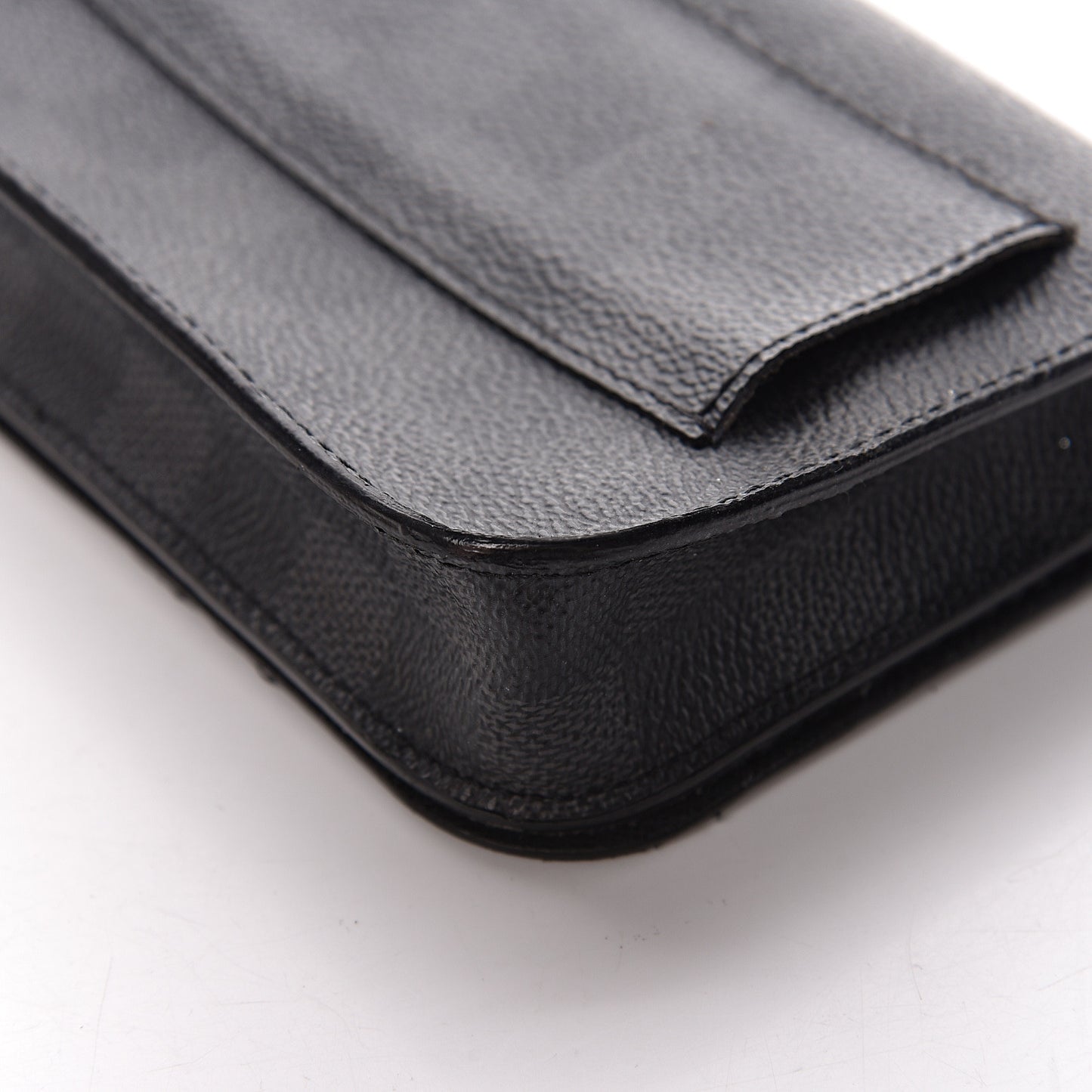 Damier Graphite Pouch Belt 95 38