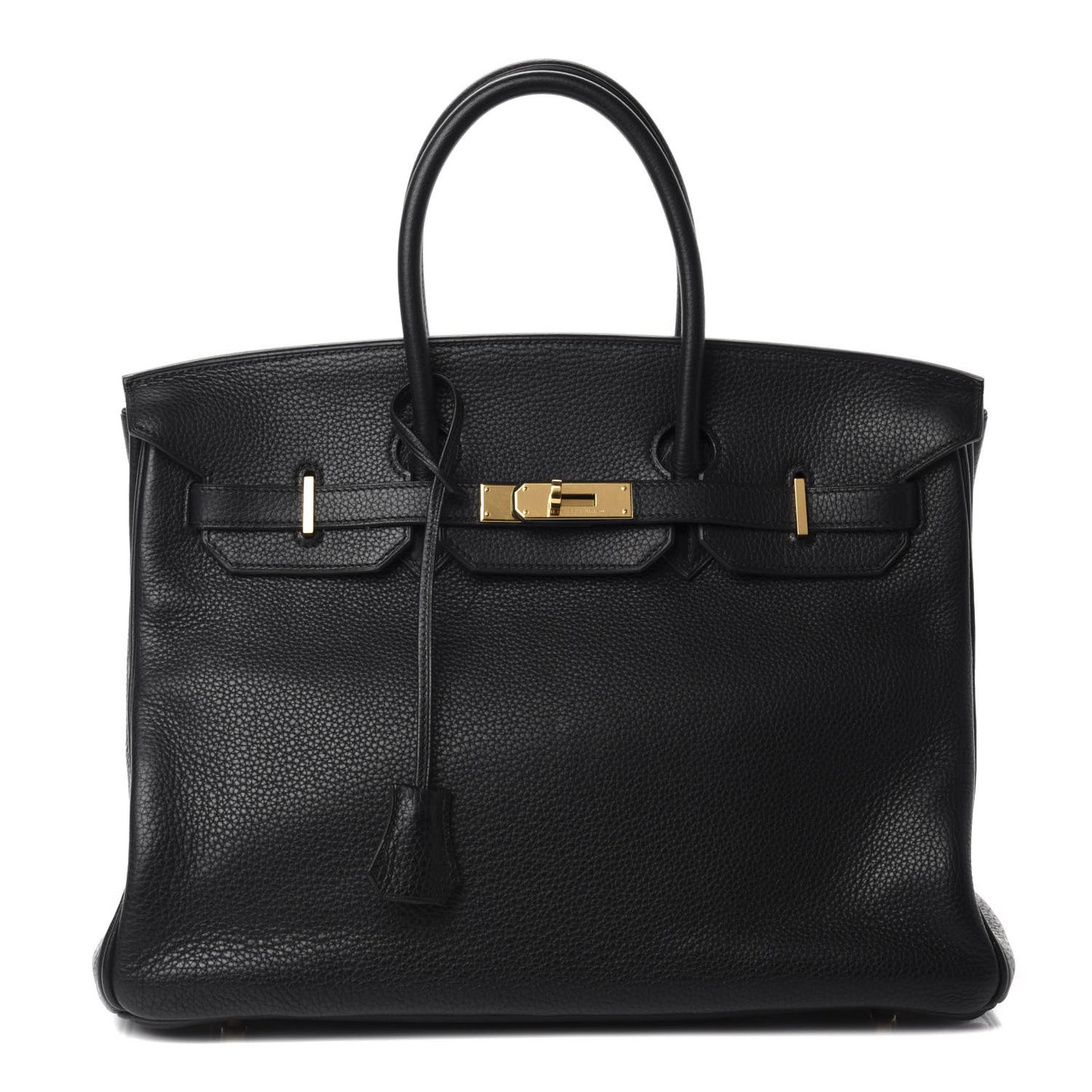 Taurillon Clemence Birkin 35 Black