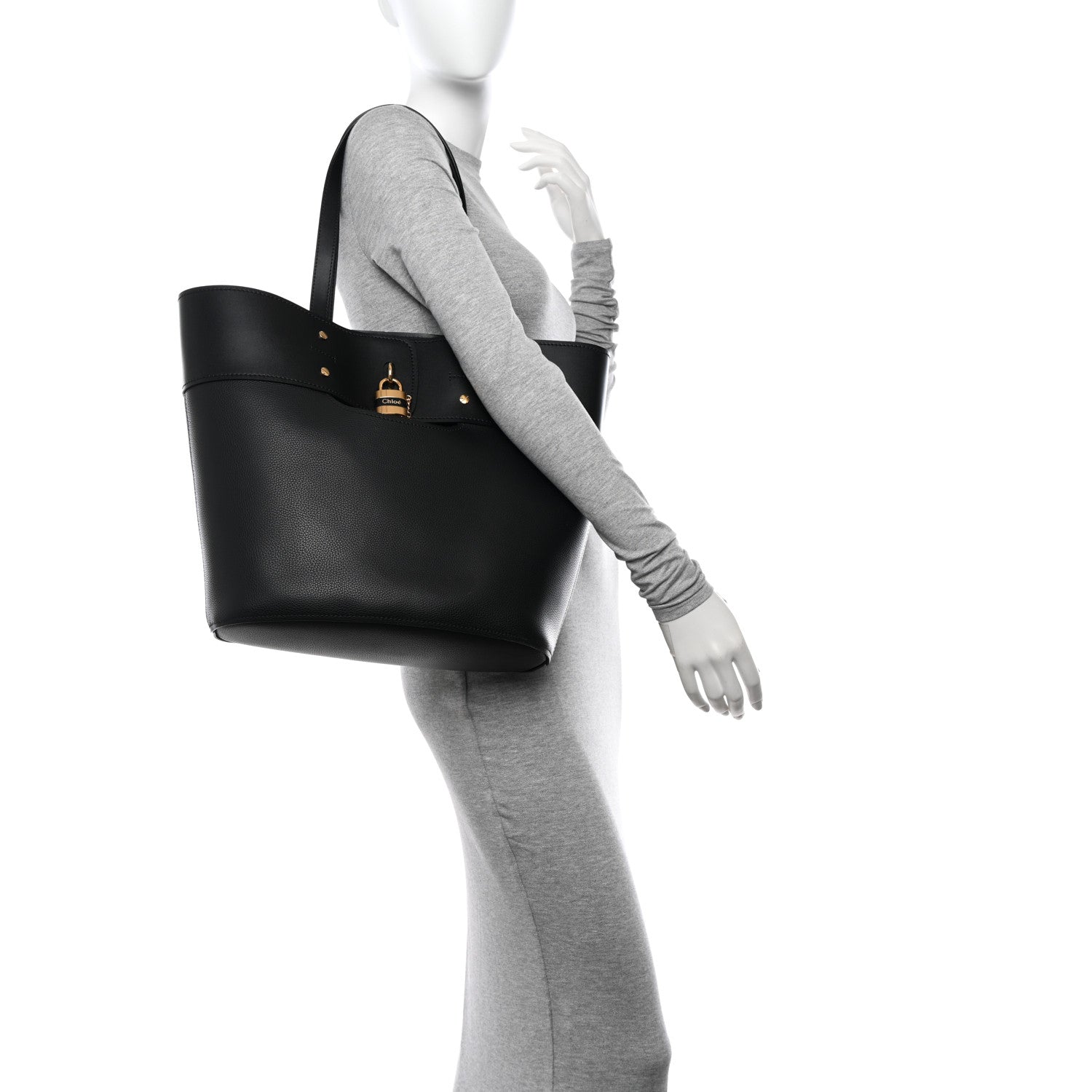 Chloe Smooth Grained Calfskin Medium Aby Tote 2 of 12