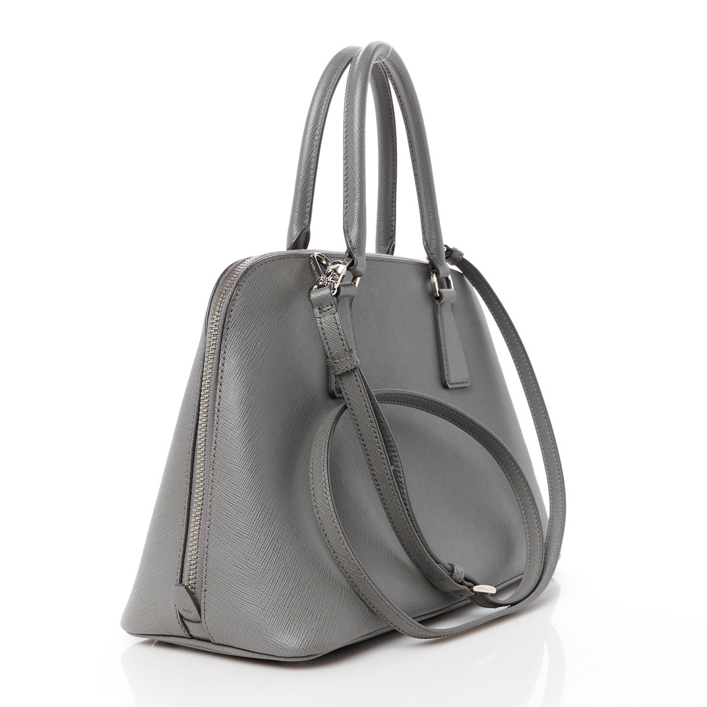 Saffiano Lux Medium Promenade Tote Marmo