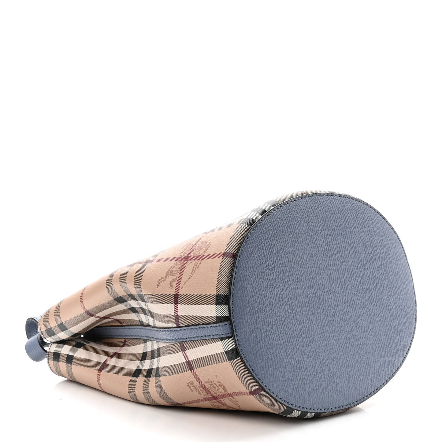 Haymarket Check Colours Small Lorne Bucket Crossbody Blue