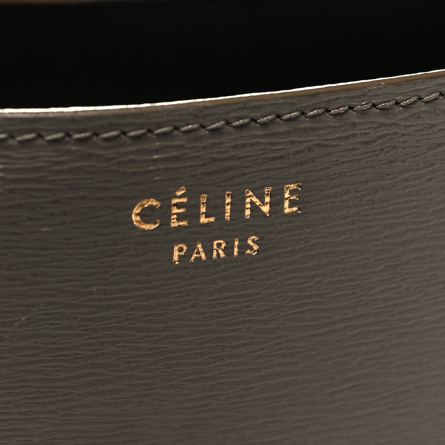 Celine Liege Calfskin Medium Classic Box Flap Bag Souris 7 of 15