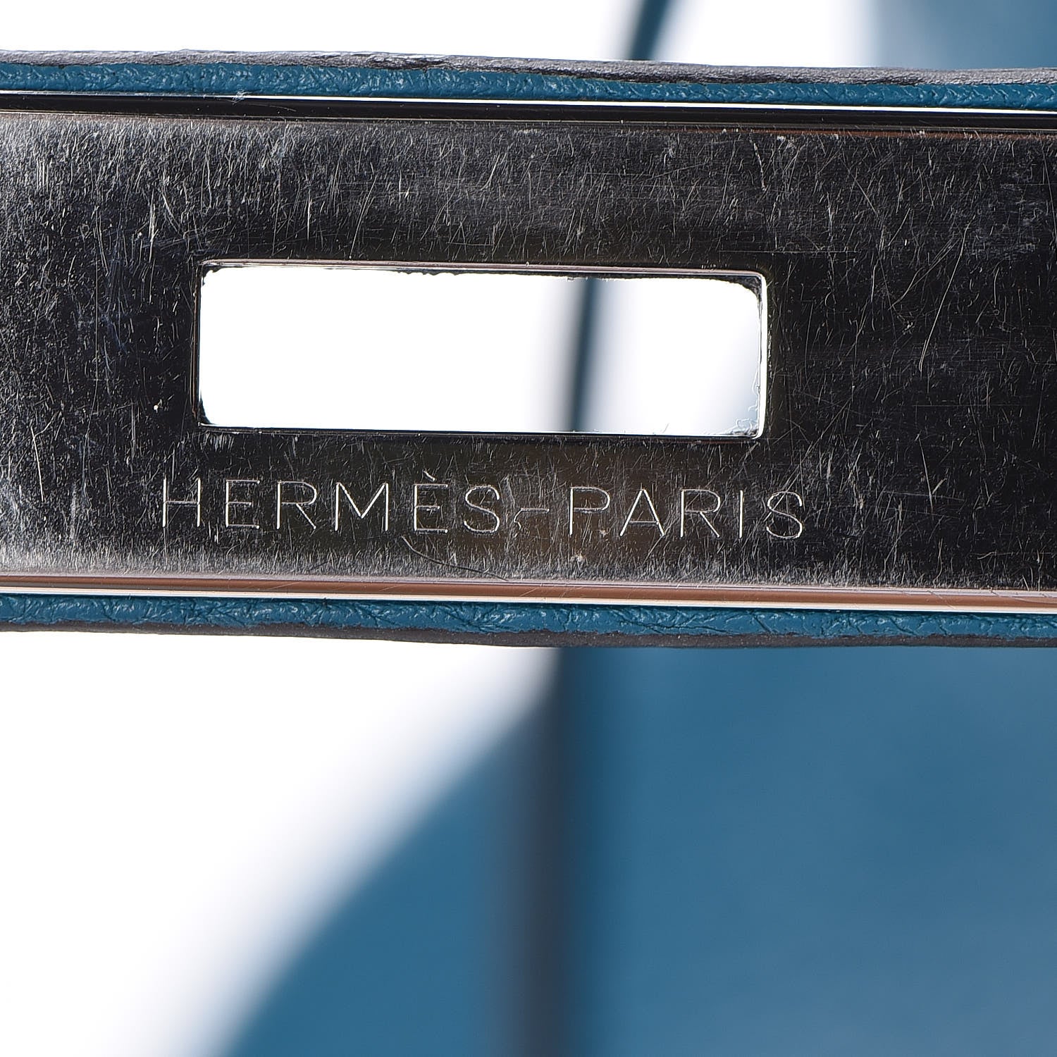 Hermes Taurillon Clemence Birkin 30 Bleu Izmir 16 of 34