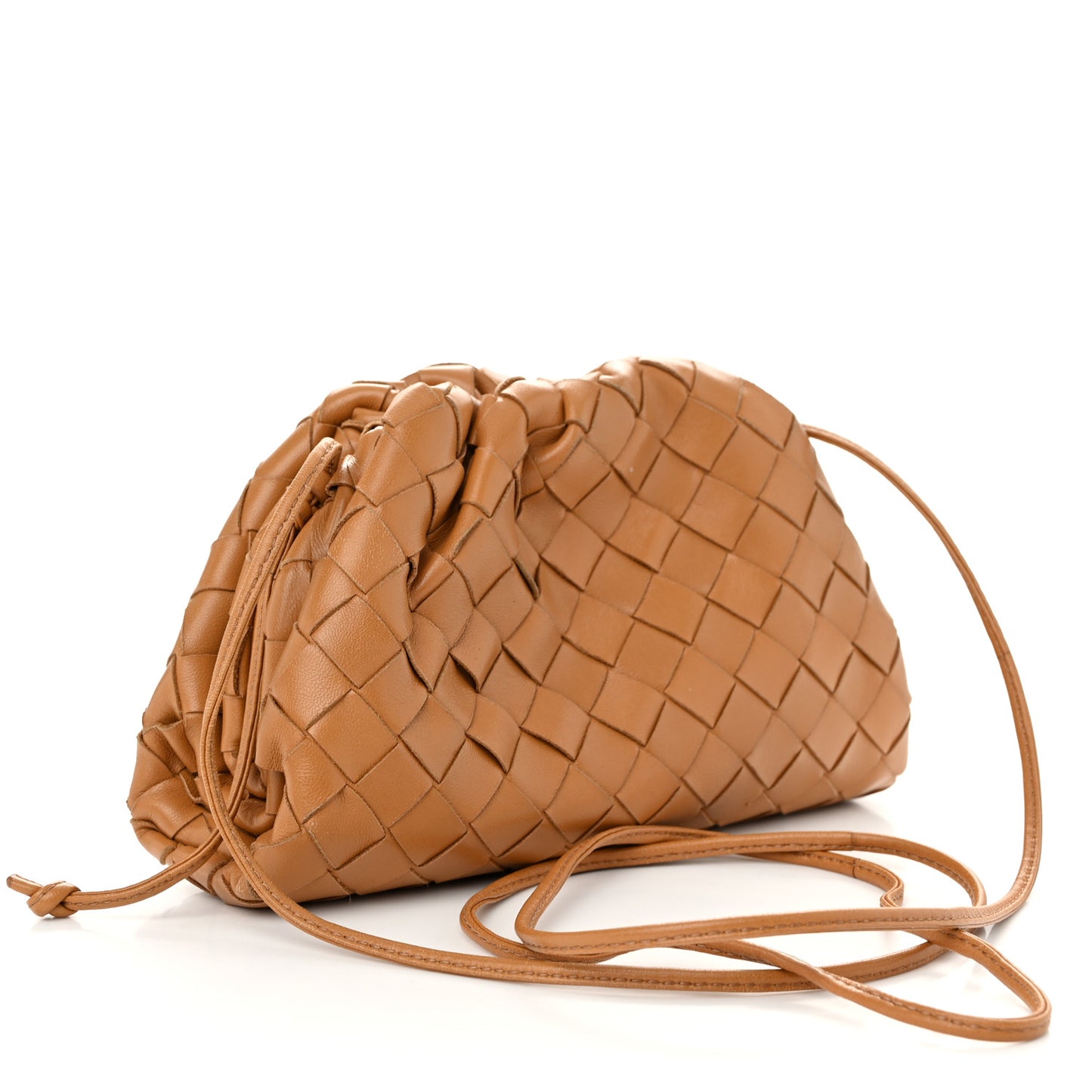 Nappa Intrecciato The Mini Pouch Carmel