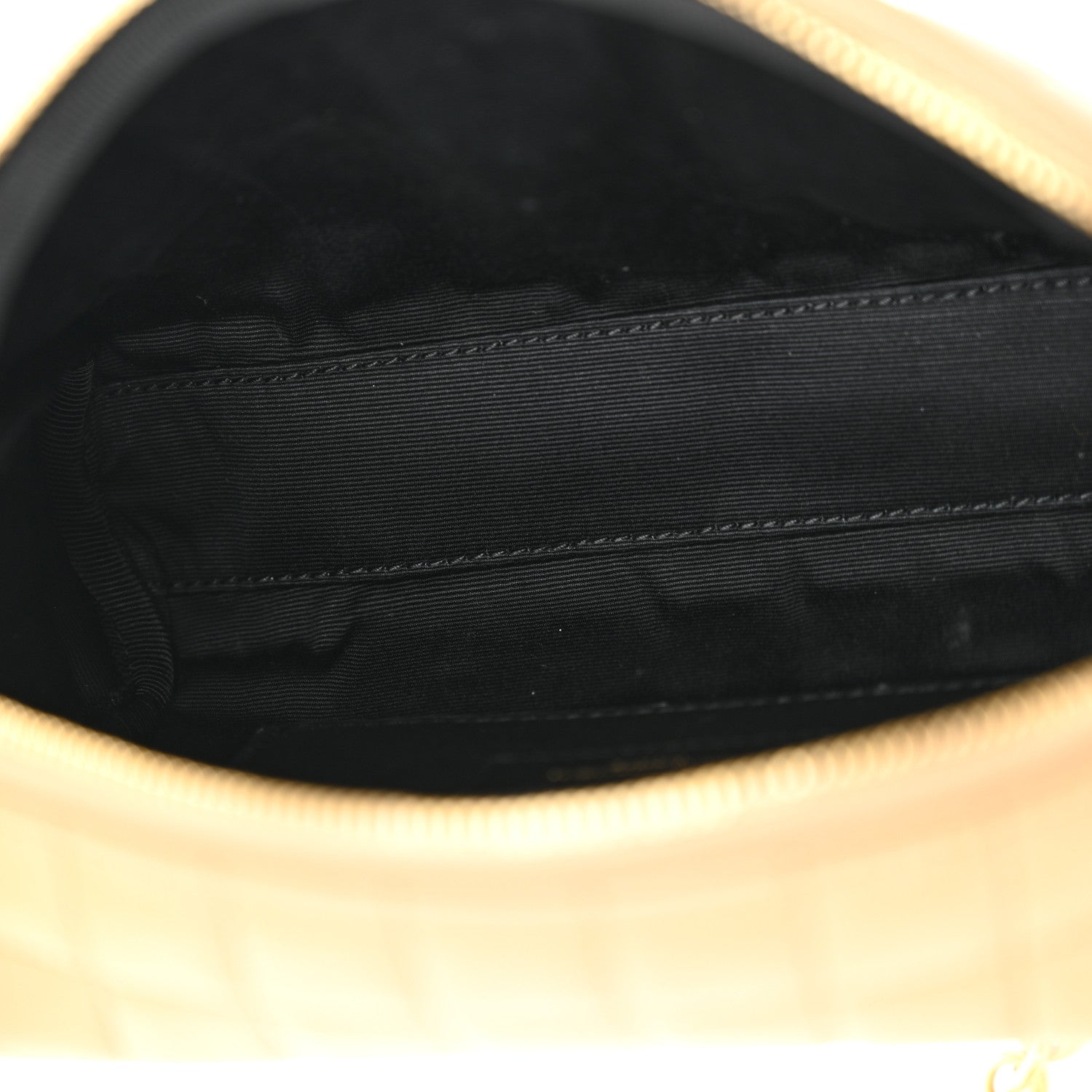 Saint Laurent Lambskin Carre Quilted Cassandre Mini Camera Bag Natural Tan 5 of 11