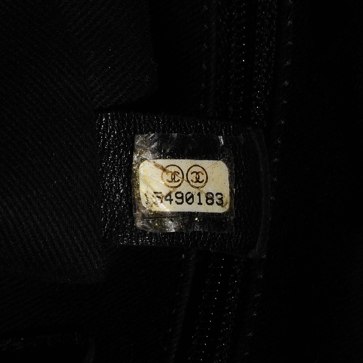 Chanel Iridescent Calfskin Medium In the Mix Flap Black 7 of 8