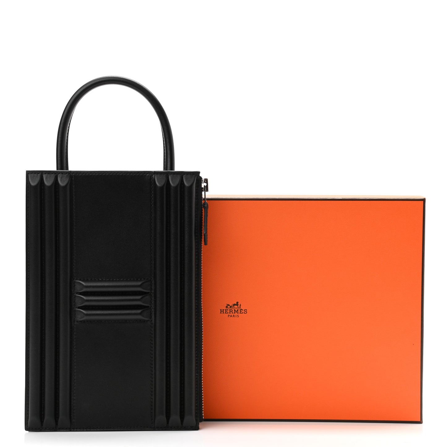 Tadelakt Kelly Cadena Clutch Black