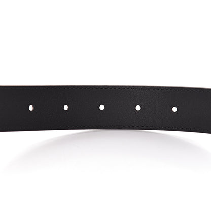 Gucci Plutone Calfskin Interlocking G 30mm Belt 95 38 Black 5 of 7