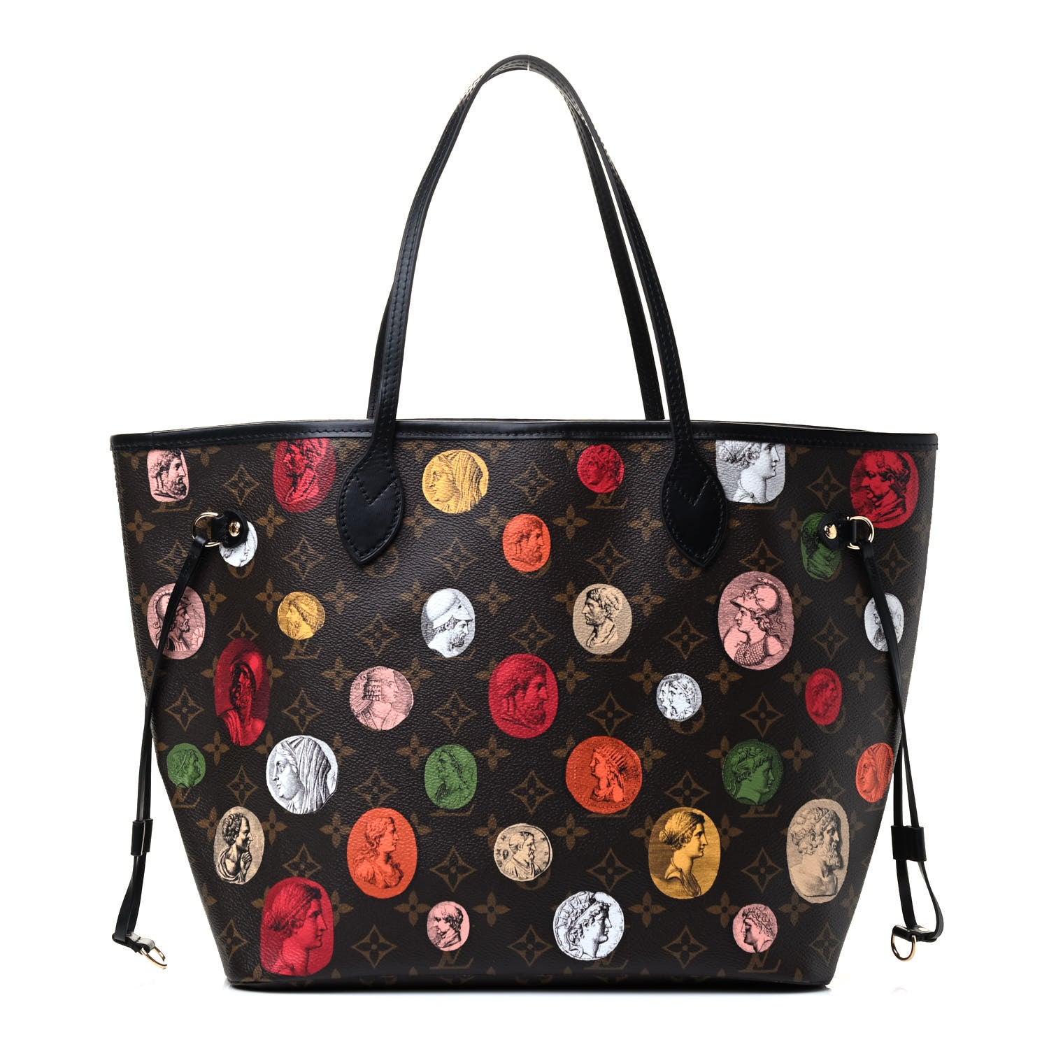 Louis Vuitton X FORNASETTI Monogram Cameo Neverfull MM 1 of 4