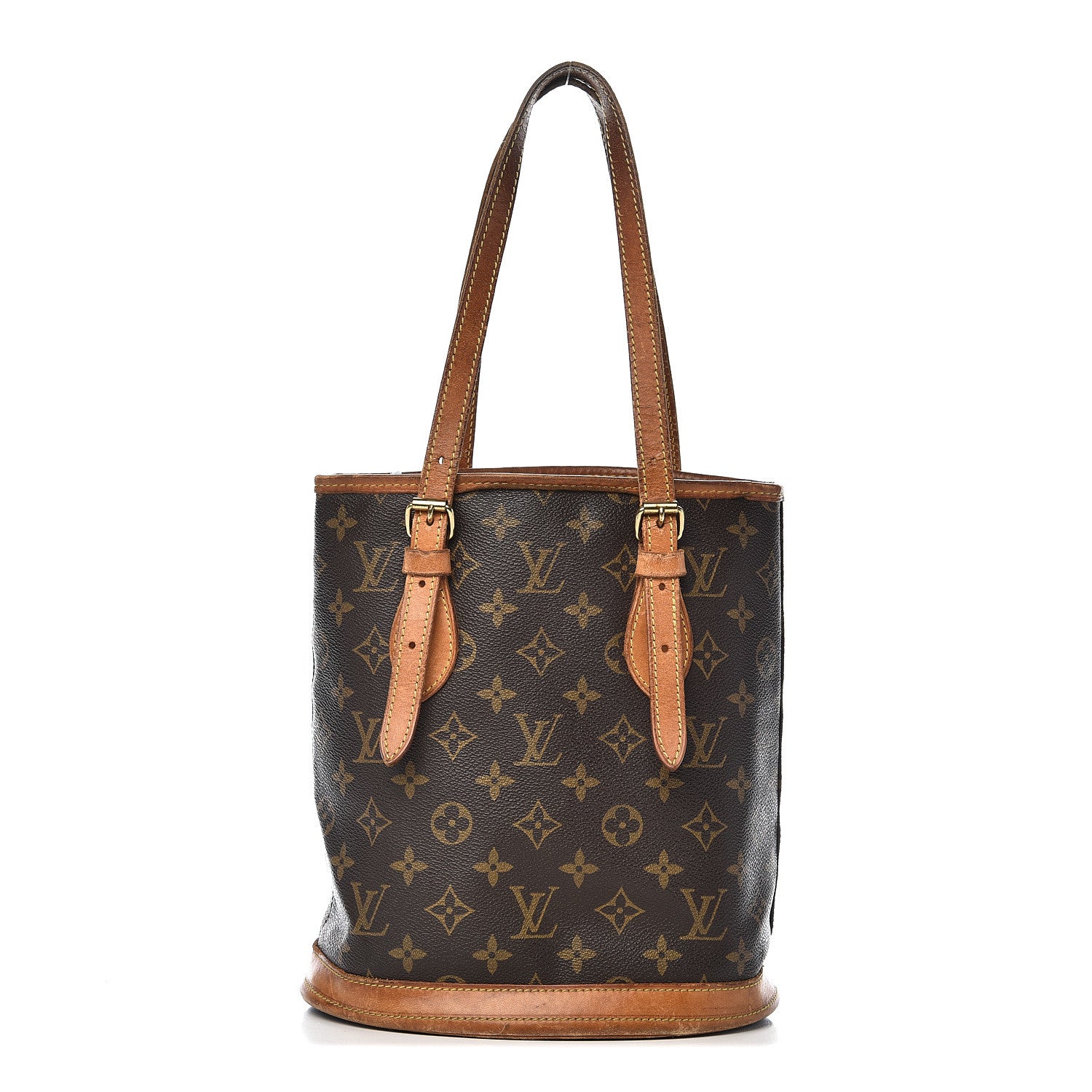 Louis Vuitton Monogram Petit Bucket 23 1 of 26