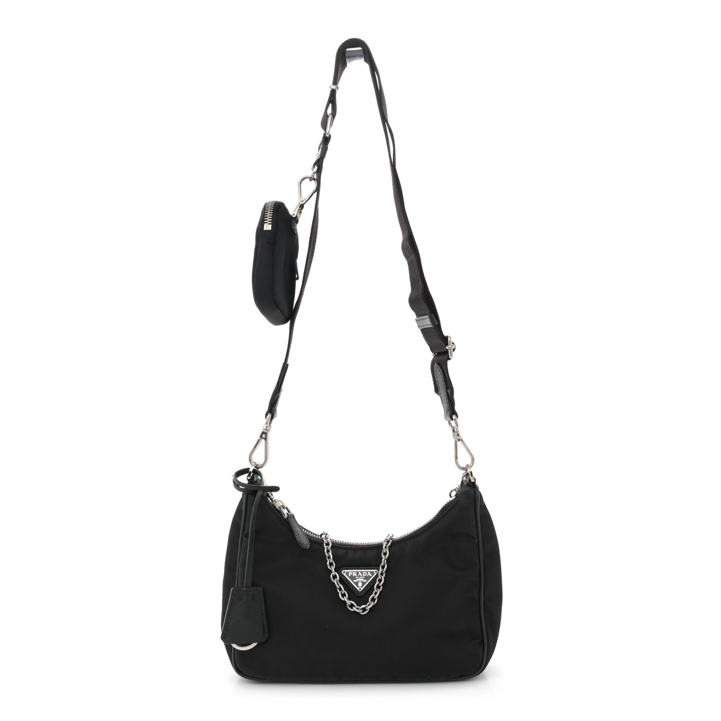 Nylon Re-Edition 2005 Shoulder Bag Black