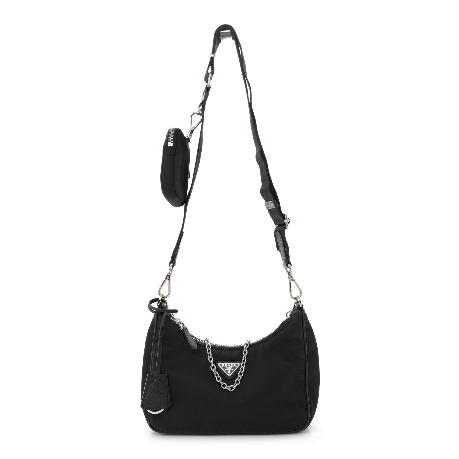 Prada Nylon Re-Edition 2005 Shoulder Bag Black 1 of 14