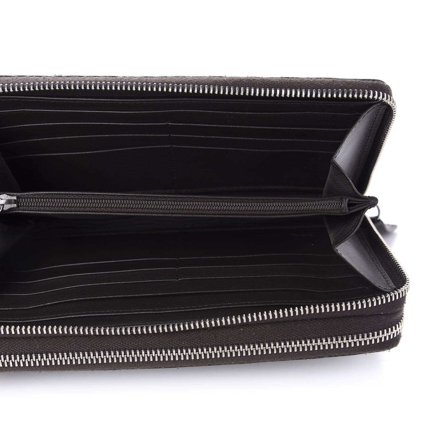 Soft Microguccissima Zip Around Top Handle Travel Wallet Loess