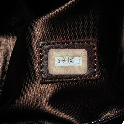 Chanel Suede Shoulder Bag Dark Brown 7 of 8