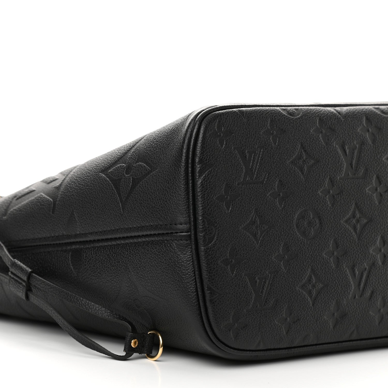Louis Vuitton Empreinte Monogram Giant Neverfull MM Black 10 of 12