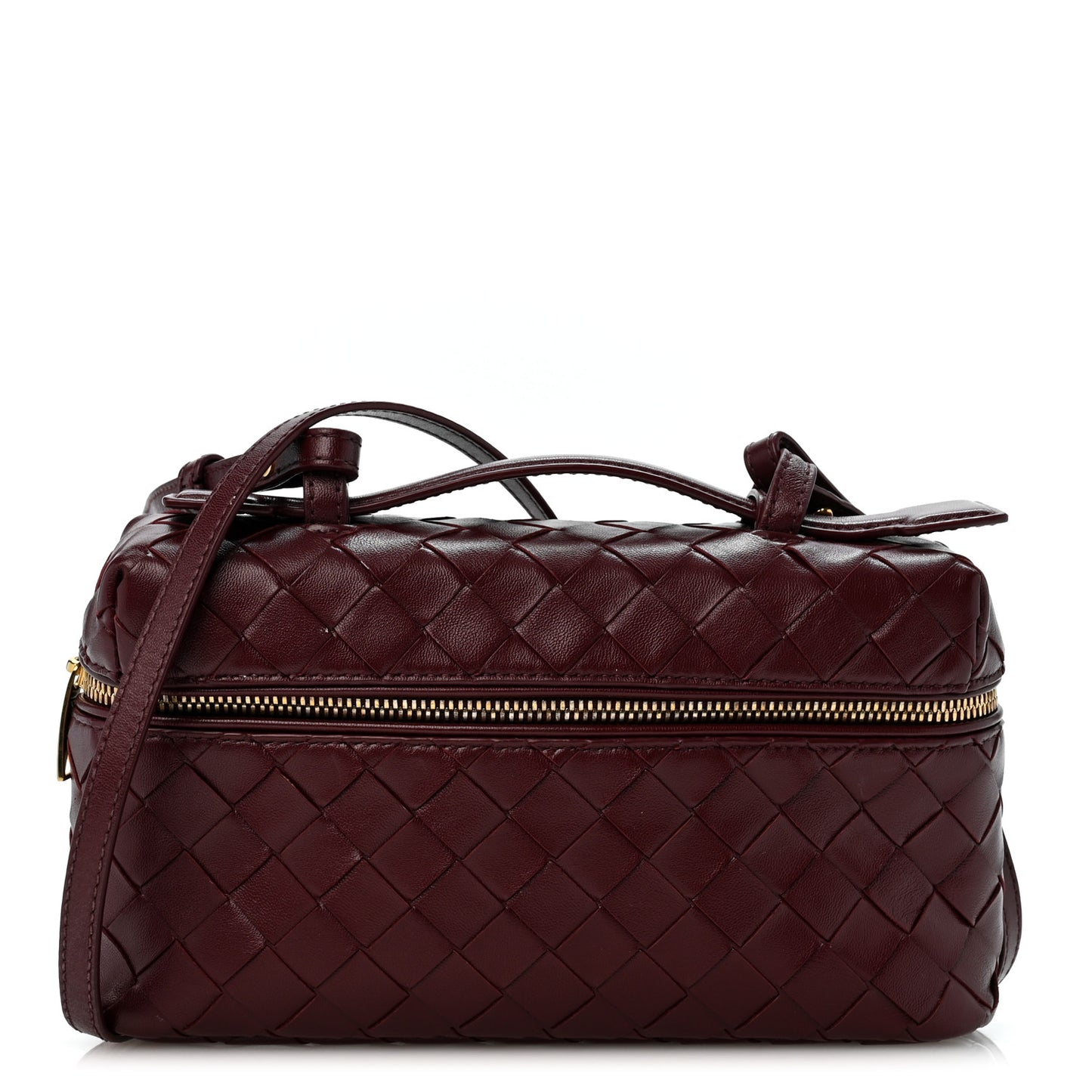 Nappa Intrecciato Bang Bang Vanity Case Barolo