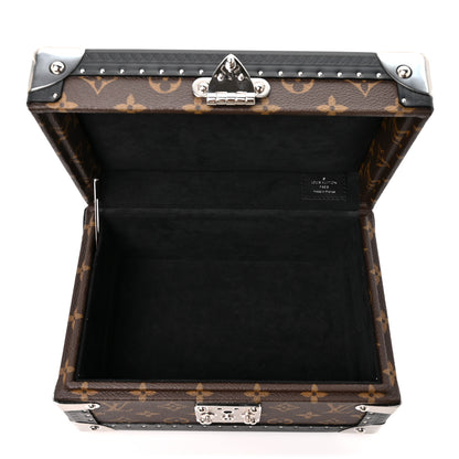 Louis Vuitton Monogram Macassar Coffret Tresor 24 Jewelry Case 6 of 8