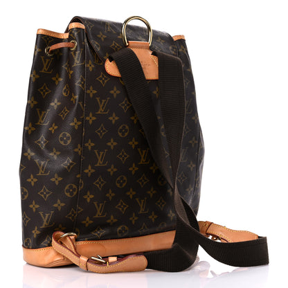 Louis Vuitton Monogram Montsouris GM Backpack 3 of 23
