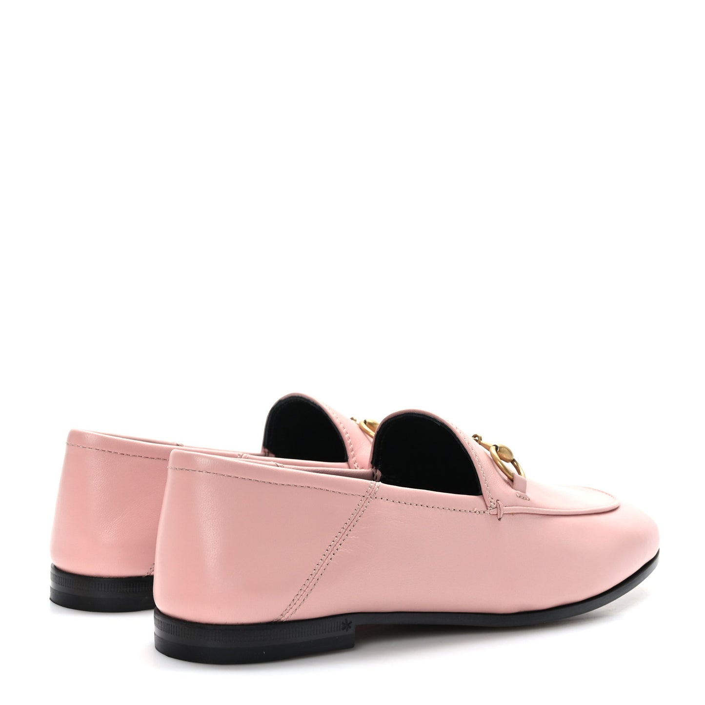 Lambskin Womens Brixton Horsebit Loafers 36.5 Perfect Pink