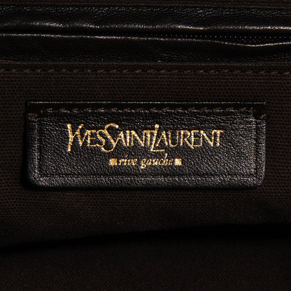 Saint Laurent Calfskin Large Downtown Tote Ivory 6 of 8