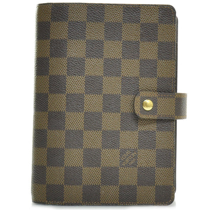 Louis Vuitton Damier Ebene Medium Ring Agenda Cover 1 of 8